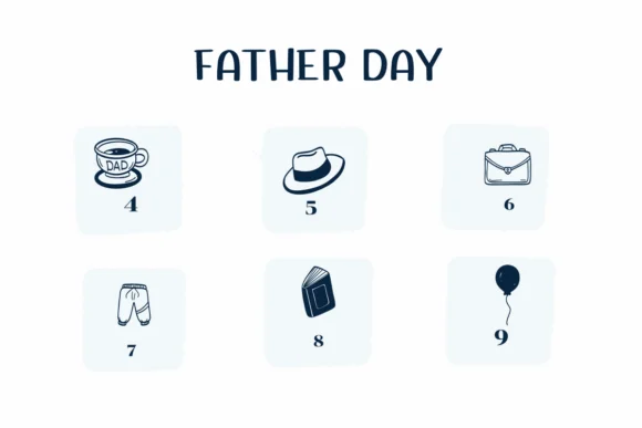 Father Day by Ketsarin — Dingbats Font — thumbnail 4