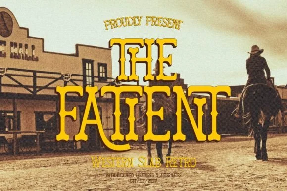 Fatient by Denustudios — Slab Serif Font