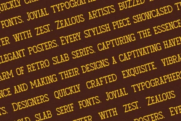Fatient by Denustudios — Slab Serif Font — thumbnail 8