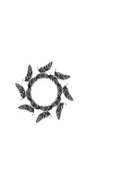 Feather Badge by MOMAT THIRTYONE — Dingbats Font — thumbnail 4