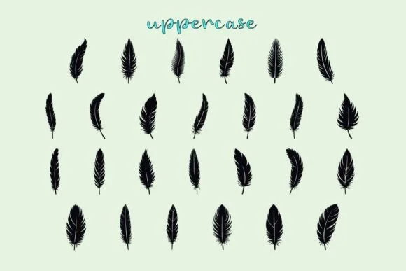 Feathers by Eystore — Dingbats Font — thumbnail 2
