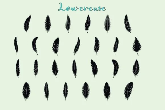 Feathers by Eystore — Dingbats Font — thumbnail 3