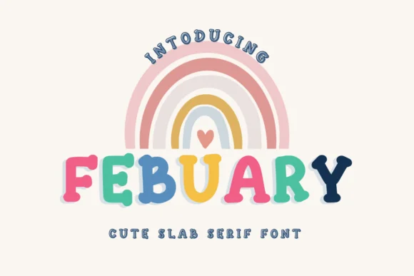 February by SiapGraph — Slab Serif Font