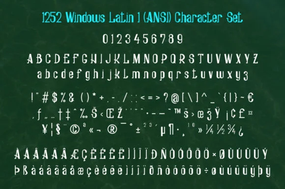 Fesch by yuryfrom — Slab Serif Font — thumbnail 2
