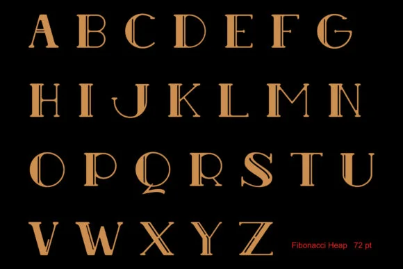 Fibonacci Heap by erlosDESIGN — Slab Serif Font — thumbnail 3