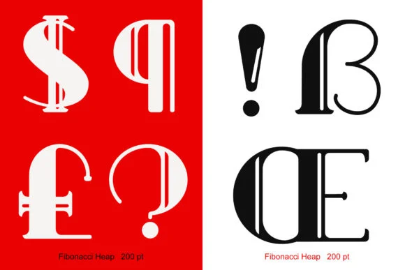 Fibonacci Heap by erlosDESIGN — Slab Serif Font — thumbnail 5