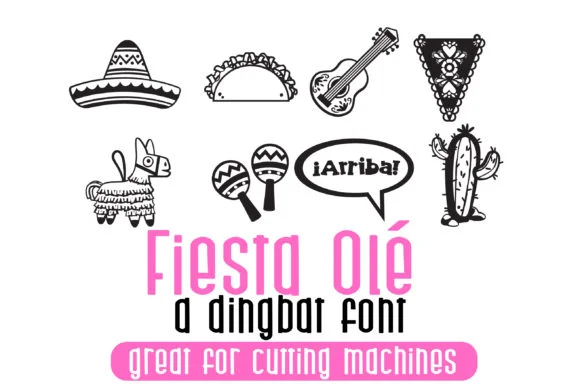 Fiesta Ole by Illustration Ink — Dingbats Font