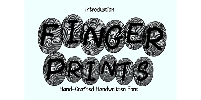 Fingerprints Font by PeamCreations by PeamCreations — Decorative Font