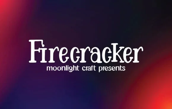 Firecracker by moonlight craft — Slab Serif Font