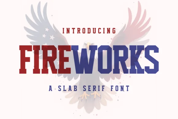 Fireworks by CraftedType Studio — Slab Serif Font