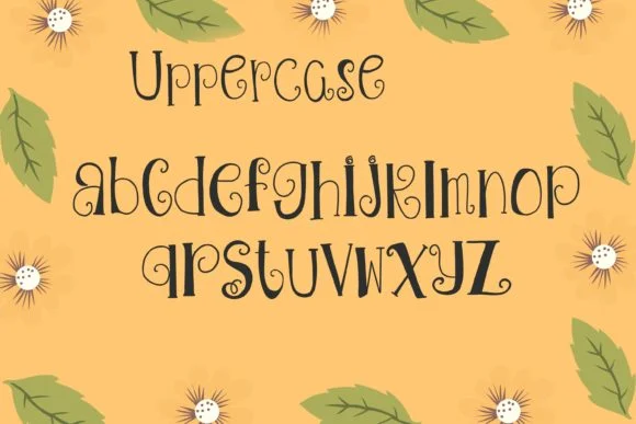 Floral Sunshine by PJ Fonttein — Slab Serif Font — thumbnail 7