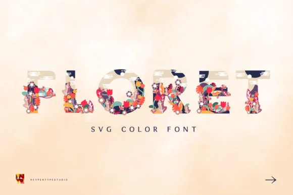 Floret by Multilateral — Color Fonts Font