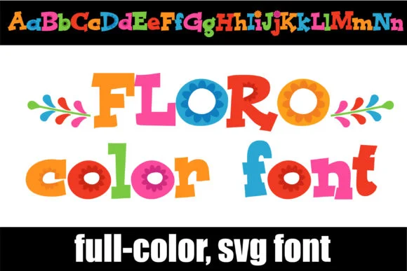 Floro by Illustration Ink — Color Fonts Font