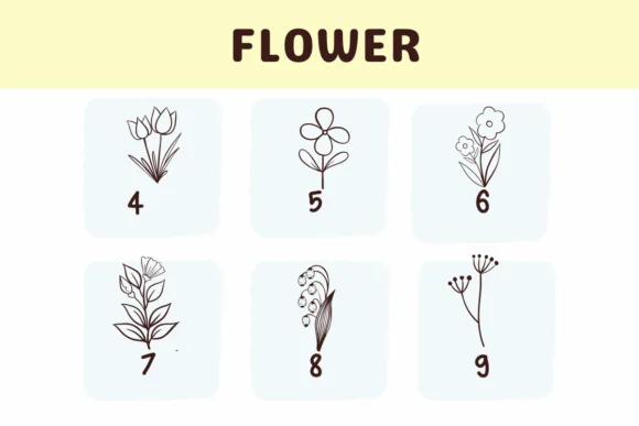 Flower by Sirinart — Dingbats Font — thumbnail 4