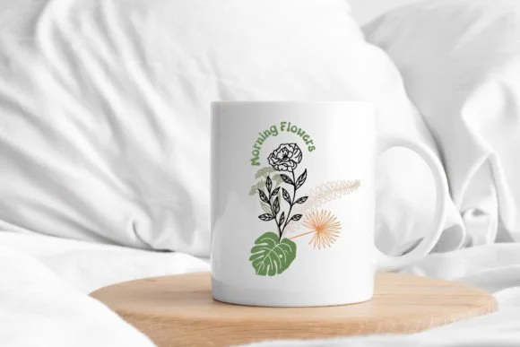 Flower and Leaf Doodle by Pui Art — Dingbats Font — thumbnail 6