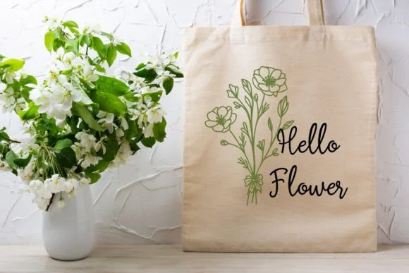 Flower and Leaf Doodle by Pui Art — Dingbats Font — thumbnail 8
