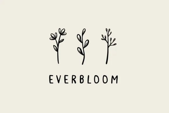 Flower and Leaves by Nyla.studio — Dingbats Font — thumbnail 4