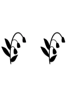 Flower and Leaves by Nongyao — Dingbats Font — thumbnail 8