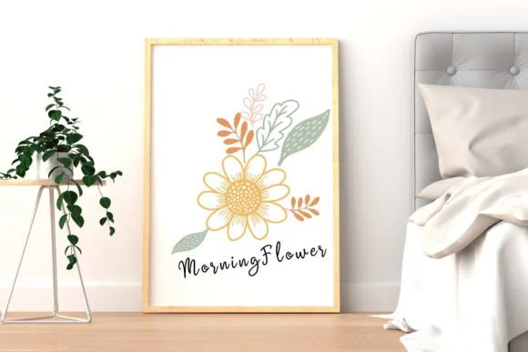 Flower Doodle by Pui Art — Dingbats Font — thumbnail 5