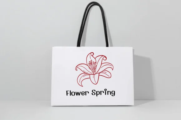 Flower Spring by Ketsarin — Dingbats Font — thumbnail 6