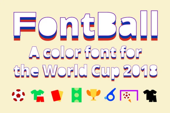 FontBall by shahab.siavash — Color Fonts Font