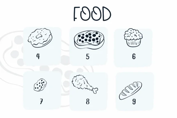 Food by Sirinart — Dingbats Font — thumbnail 4