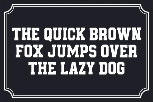 Football Jersey by anamalmusyaffaCreative — Slab Serif Font — thumbnail 5