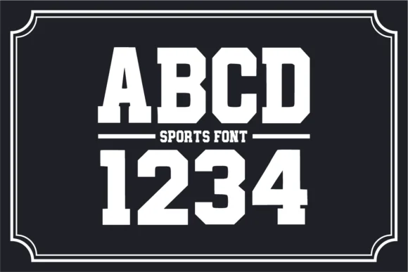 Football Jersey by anamalmusyaffaCreative — Slab Serif Font — thumbnail 6