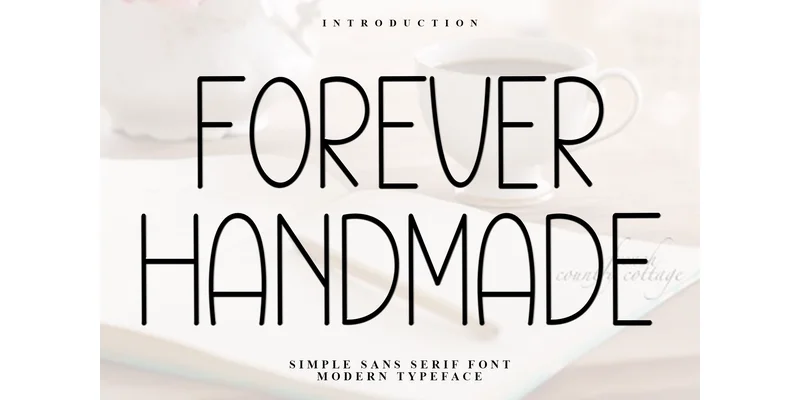 Forever Handmade Font by FreshTypeINK — Sans Serif Font