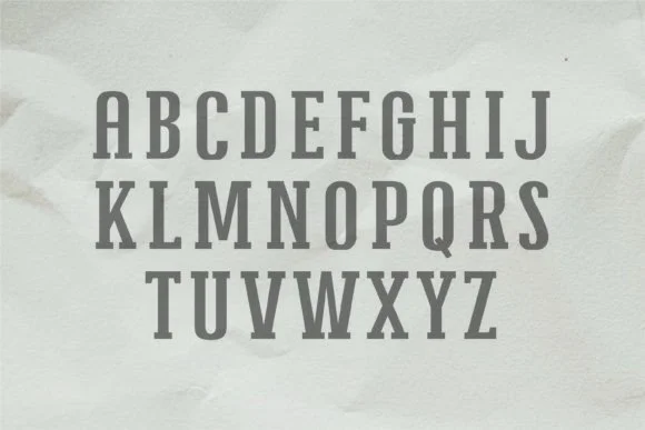 Fortress Slab by havinkpen — Slab Serif Font — thumbnail 2