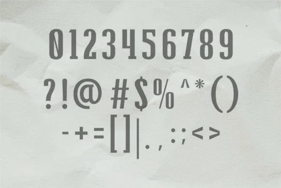 Fortress Slab by havinkpen — Slab Serif Font — thumbnail 3