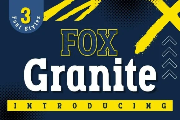Fox Granite by Fox7 — Slab Serif Font