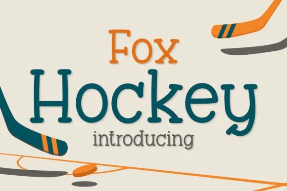 Fox Hockey by Fox7 — Slab Serif Font