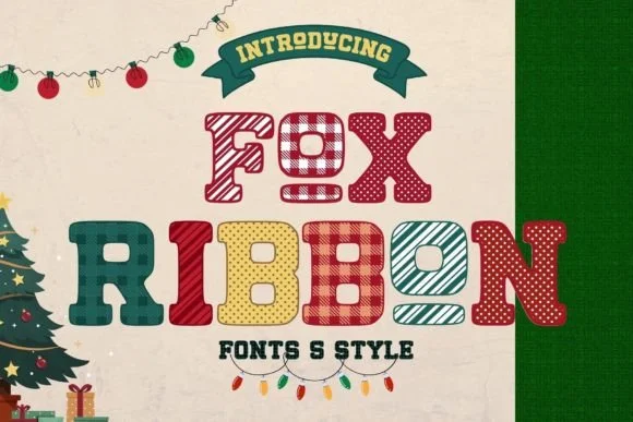 Fox Ribbon by Fox7 — Slab Serif Font