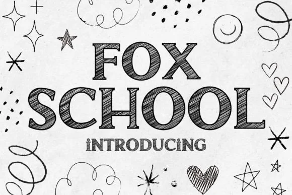 Fox School by Fox7 — Slab Serif Font