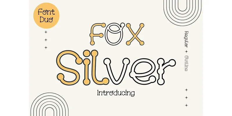 Fox Silver Font by Fox7 by Fox7 — Decorative Font
