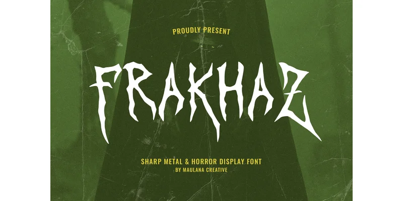 Frakhaz Font by Maulana Creative by Maulana Creative — Blackletter Font