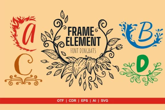 Frame Element by onoborgol — Dingbats Font