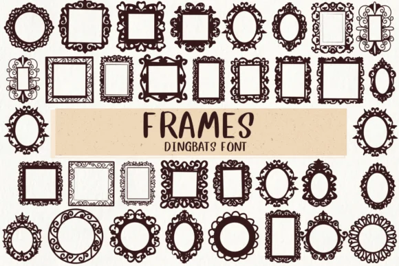 Frames by Nongyao — Dingbats Font