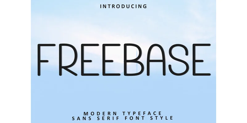 Freebase Font by Inermedia STUDIO — Sans Serif Font