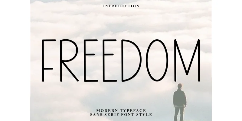 Freedom Font by Inermedia STUDIO — Sans Serif Font