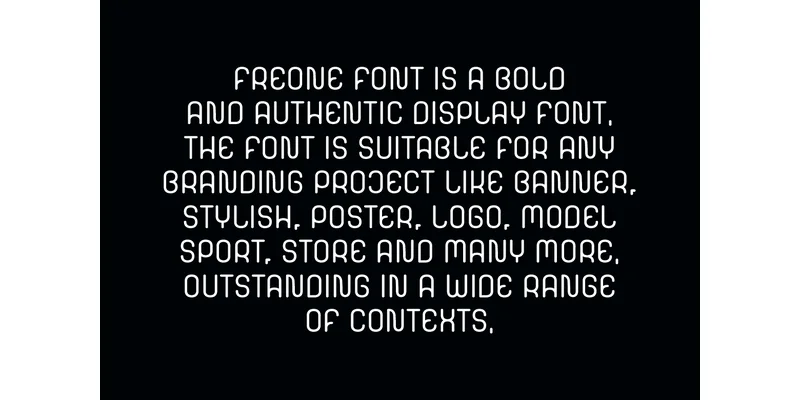 Freone Font by qrdesignstd — Sans Serif Font — thumbnail 3