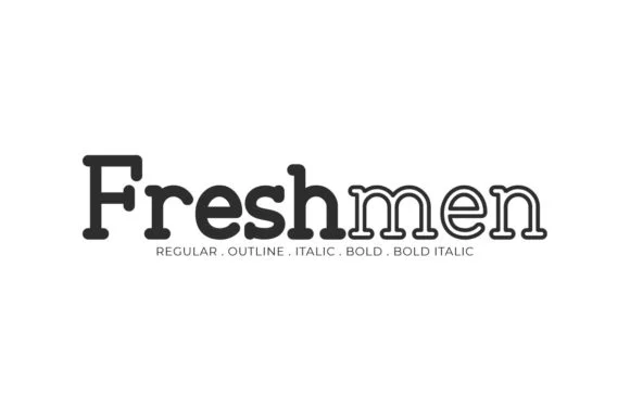 Freshmen by NihStudio — Slab Serif Font