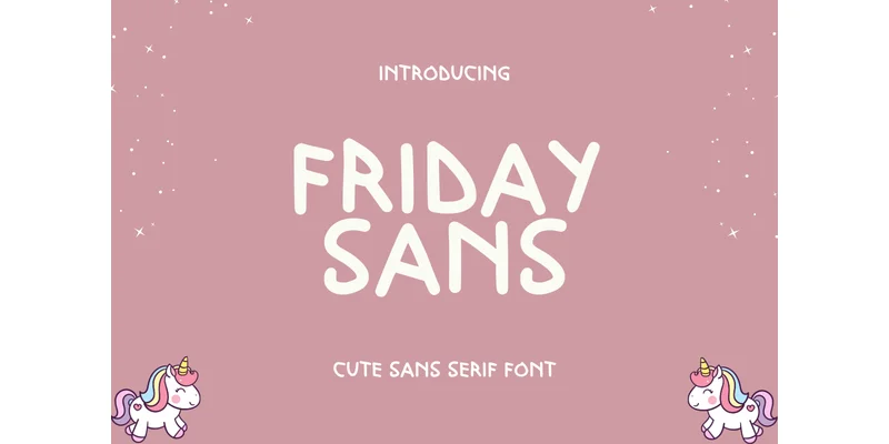 Friday Sans Font by SiapGraph — Sans Serif Font