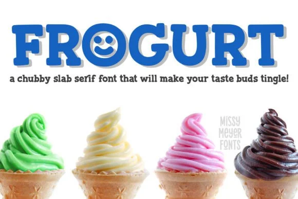 Frogurt by GeekMissy — Slab Serif Font