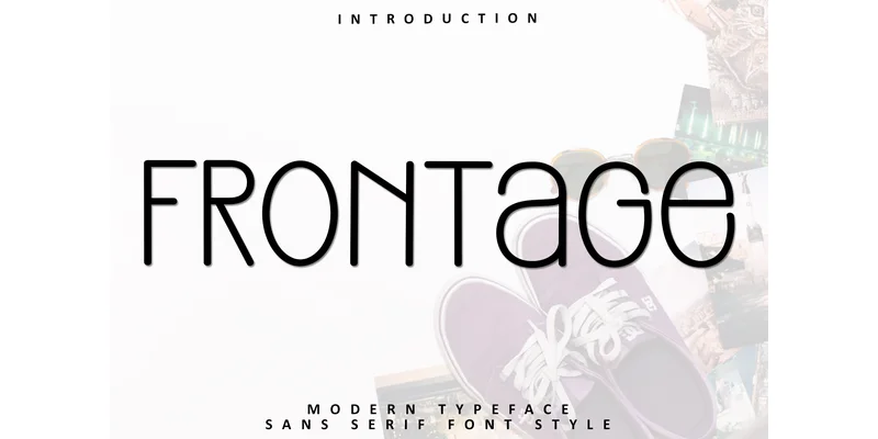 Frontage Font by FreshTypeINK — Sans Serif Font