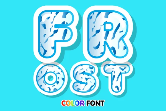 Frost by JUSTTYPE — Color Fonts Font