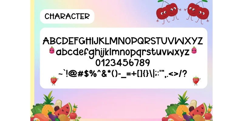 Fruity Fantasy Font by CraftedType Studio — Sans Serif Font — thumbnail 3