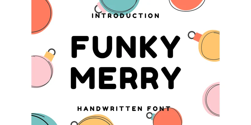 Funky Merry Font by Nun Sukhwan — Sans Serif Font