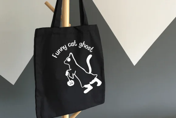 Funny Cat Ghost by Nongyao — Dingbats Font — thumbnail 5